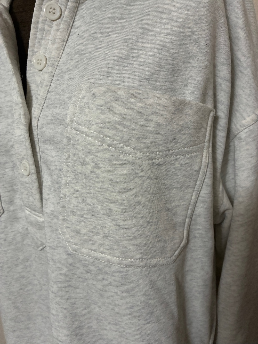 Vintage Pullover Collared Sweatshirt - Picture 4 of 11